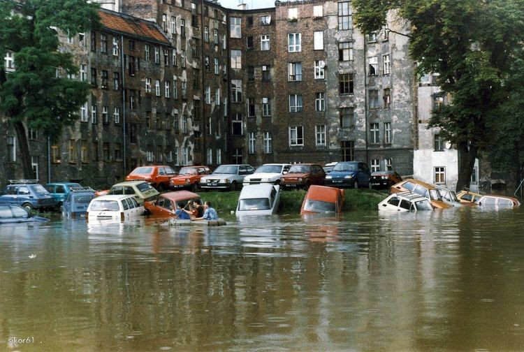 12 lipca 1997 wielka woda zalała Wrocław, sikor/fotopolska.eu
